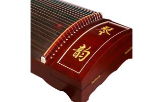 龙凤古筝-红木诗画