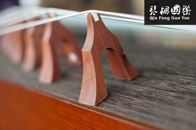 龙凤古筝-红木诗画