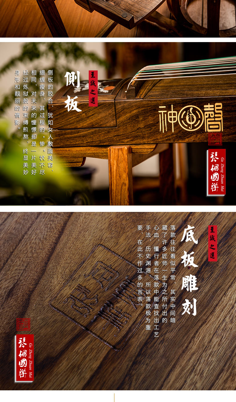 神声古筝877XL绚丽多彩