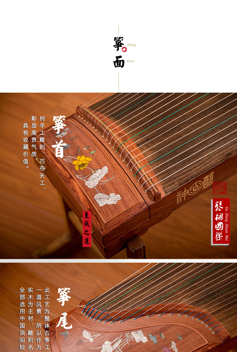 神声古筝837YC易初莲花