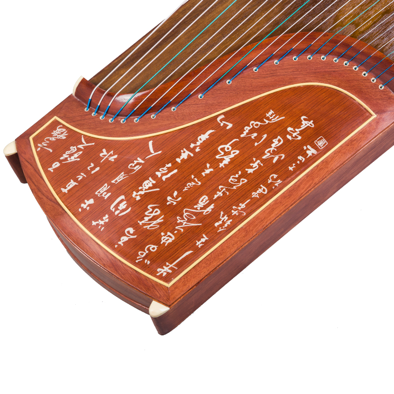 敦煌古筝694T-天真元韵(刻字)_上海敦煌古筝_琴枫国乐
